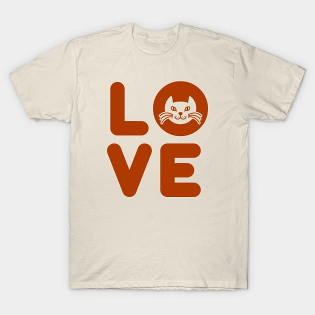 Love cats T-Shirt by Florin Tenica